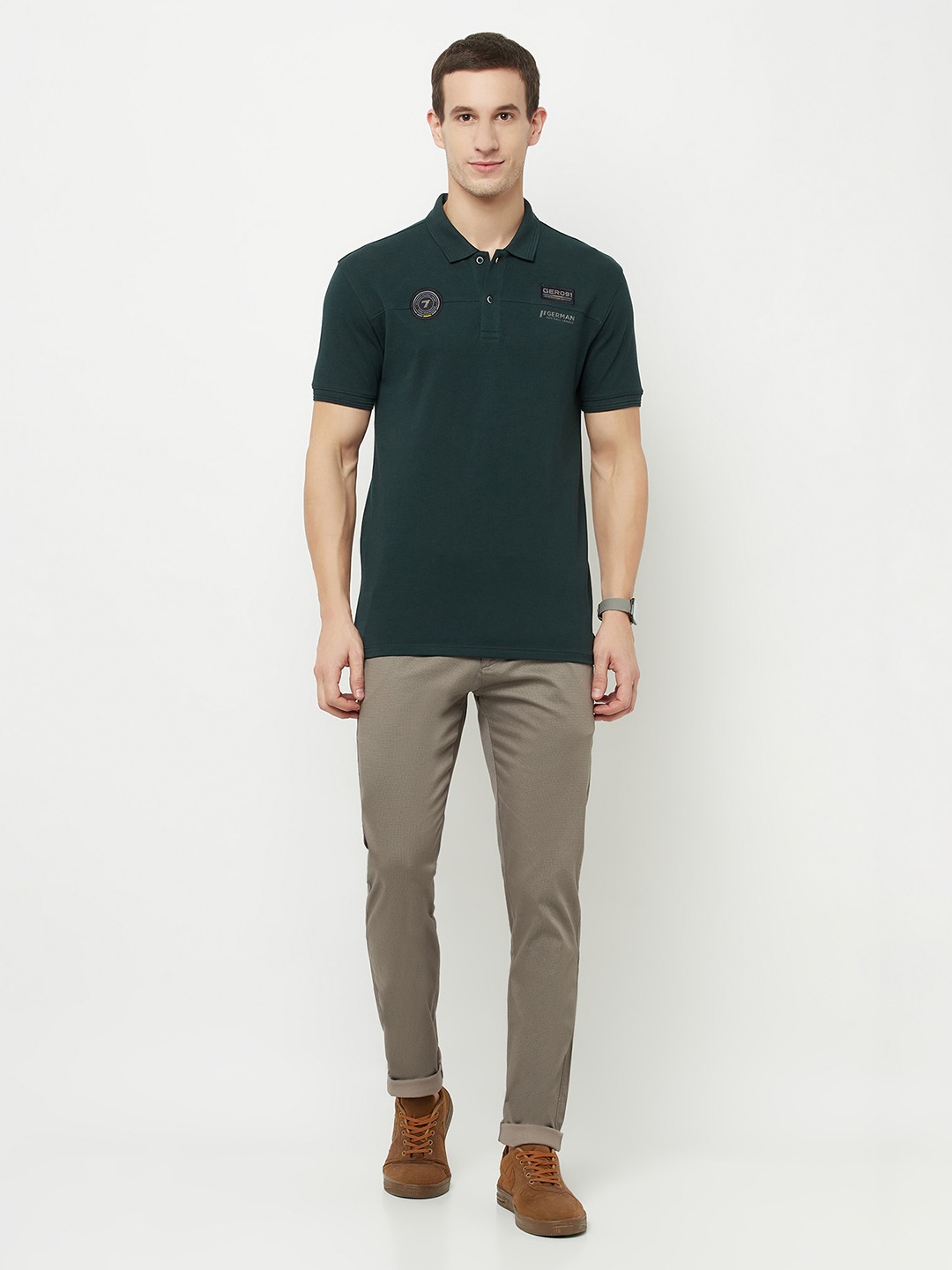 Men Grey Chinos