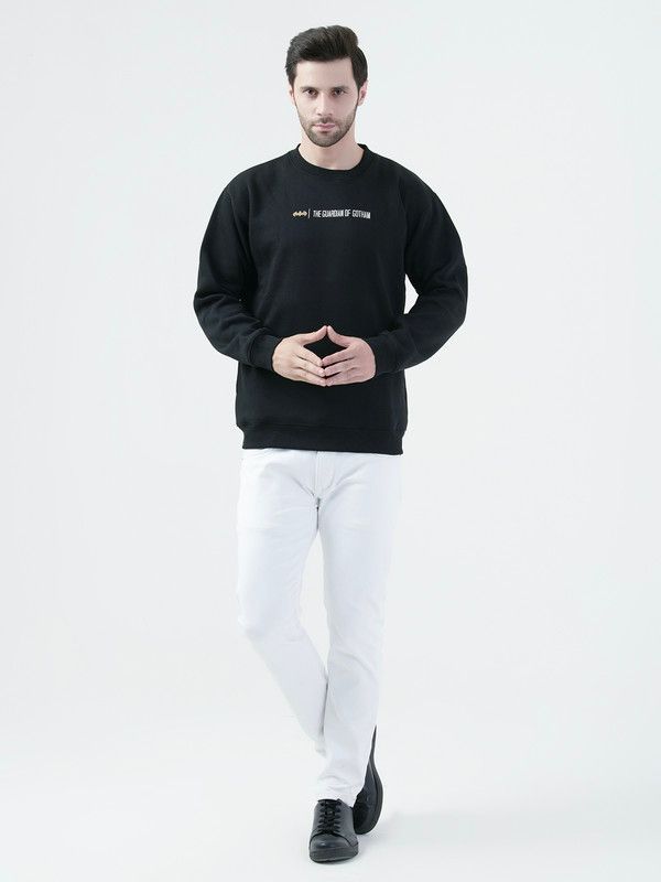 Octave Mens Black Sweatshirt