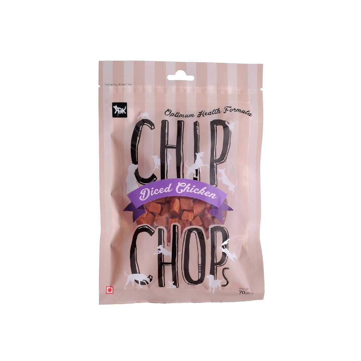 Chip Chops Diced Chicken Dog Treats