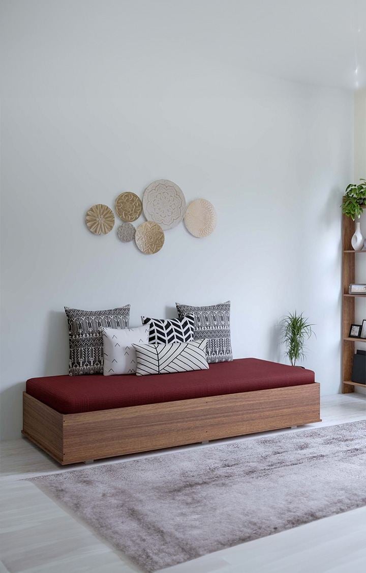 Teak wood diwan bed store