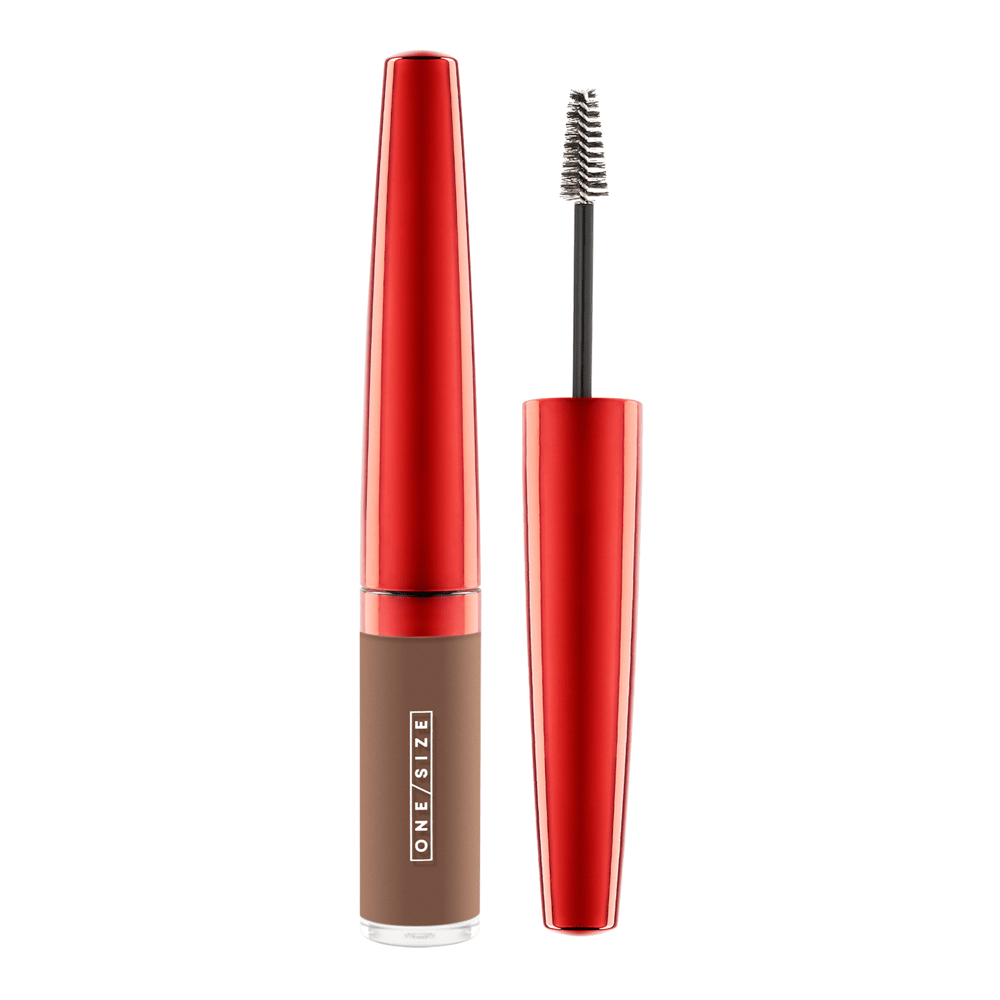 BrowKiki Tinted Nourishing Brow Gel • Soft Brown - Neutral Cool undertones, for light to medium brown hair