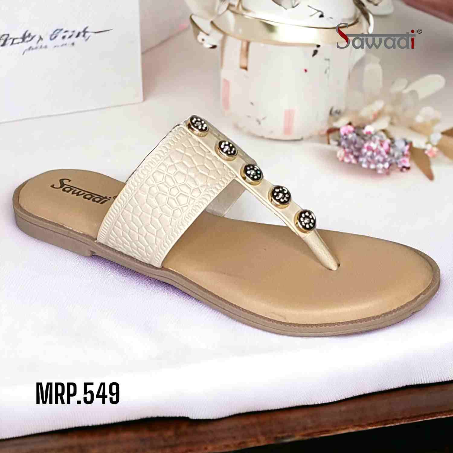 Sawadi Women Flat and Comfort chappal