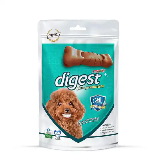 Gnawlers 3 Inch Digest Chicken Dog Treat More 7Pc