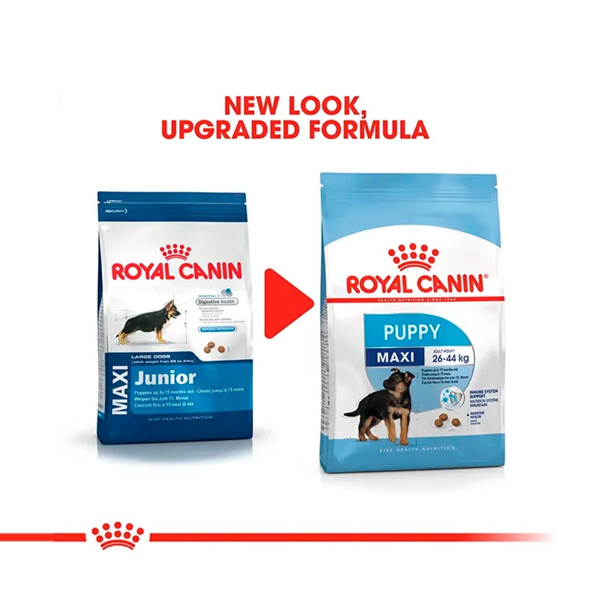 Royal Canin Maxi Puppy Dry Dog Food with Free Gravy Pack