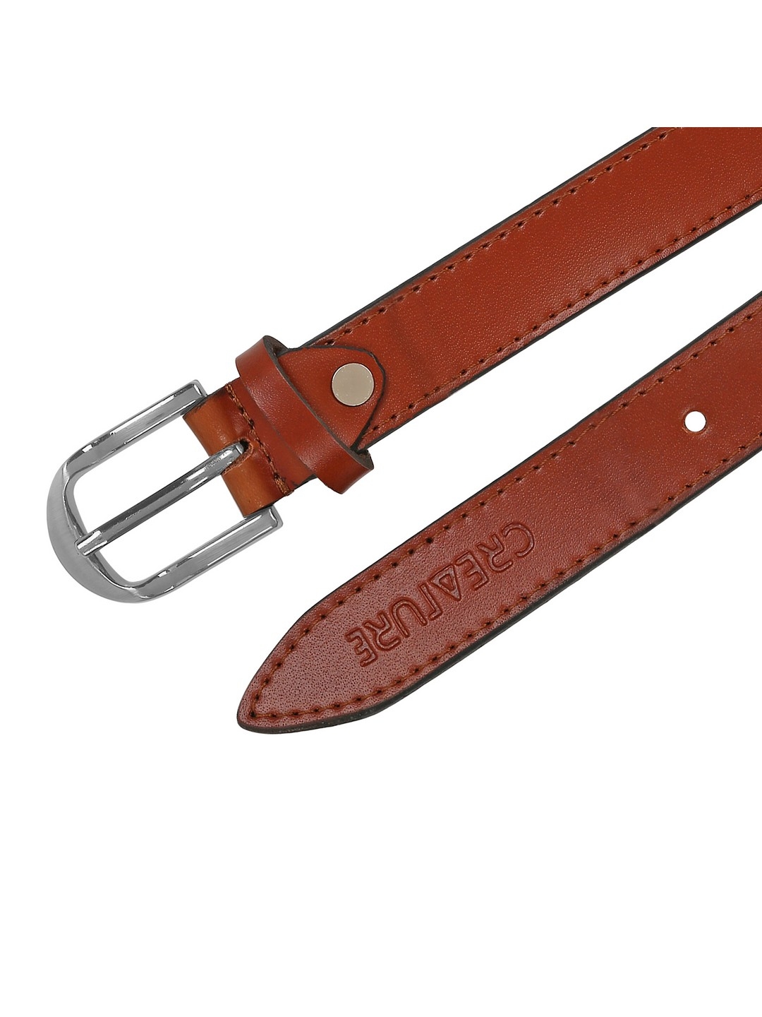 CREATURE | Creature Brown Genuine Leather Belt for Women 3