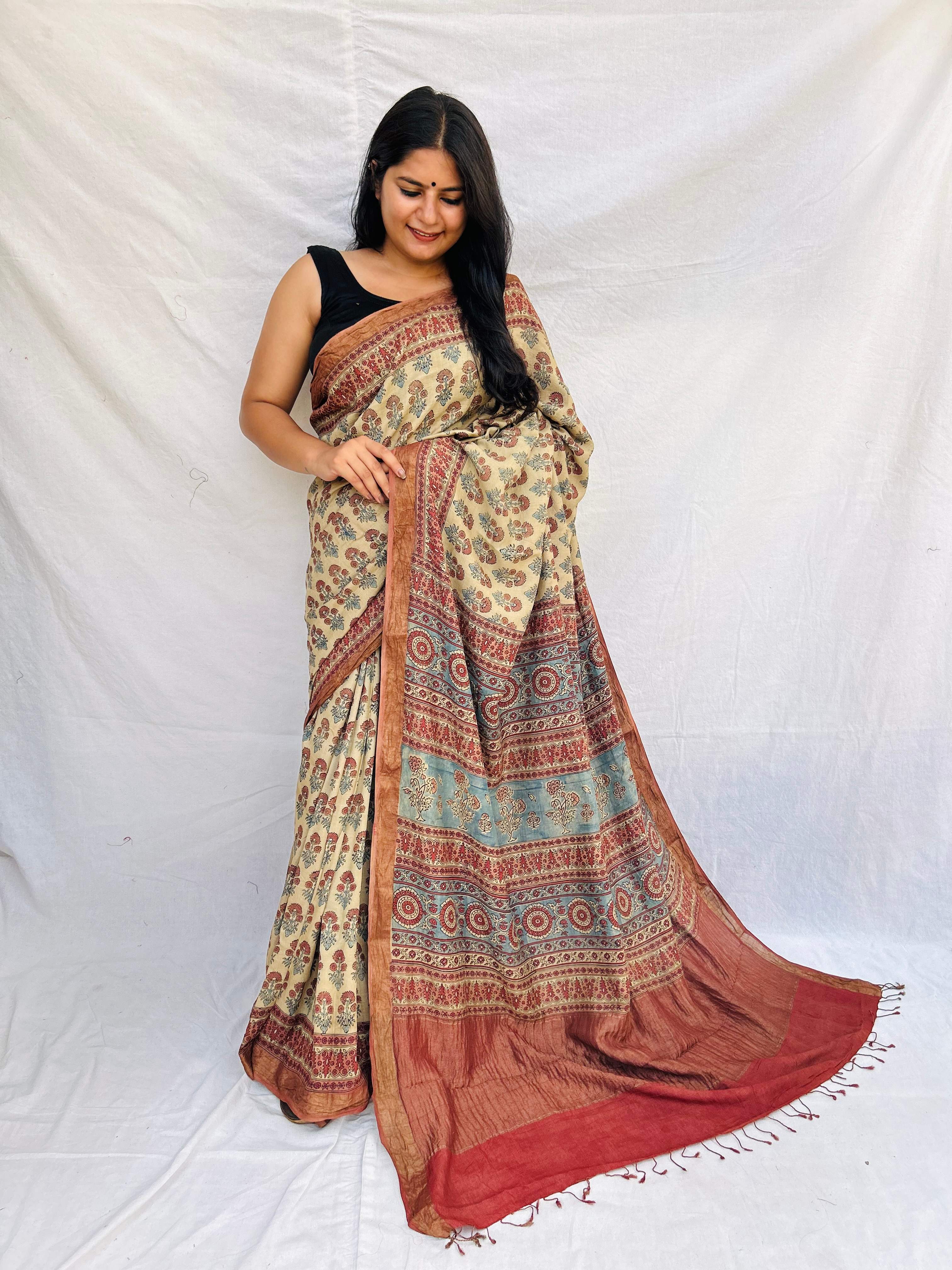 Pooja Eri silk saree