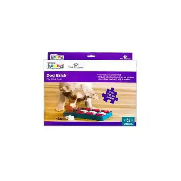 Nina Ottosson Dog Brick Game Blue Toy