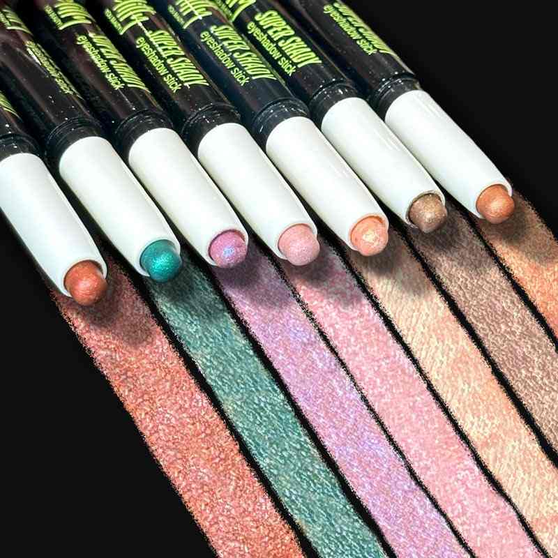 Elitty Eyeshadow Stick | Shimmer | Waterproof | Easy to blend, non creasy, Beginner's Friendly eyeshadow | More than 24 Hour Stay | Sparkling Wine (Wine Red), 1.7g