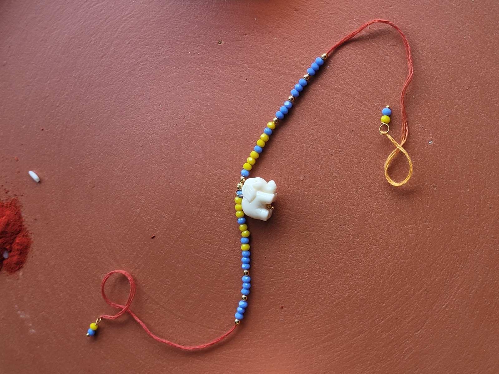 White Haathi Mere Saathi Rakhi