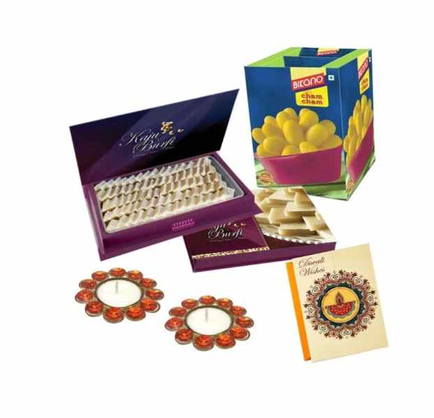 Bikano Cham Cham and Kaju Katli-Diwali special (Bikano, Punjabi Bagh)
