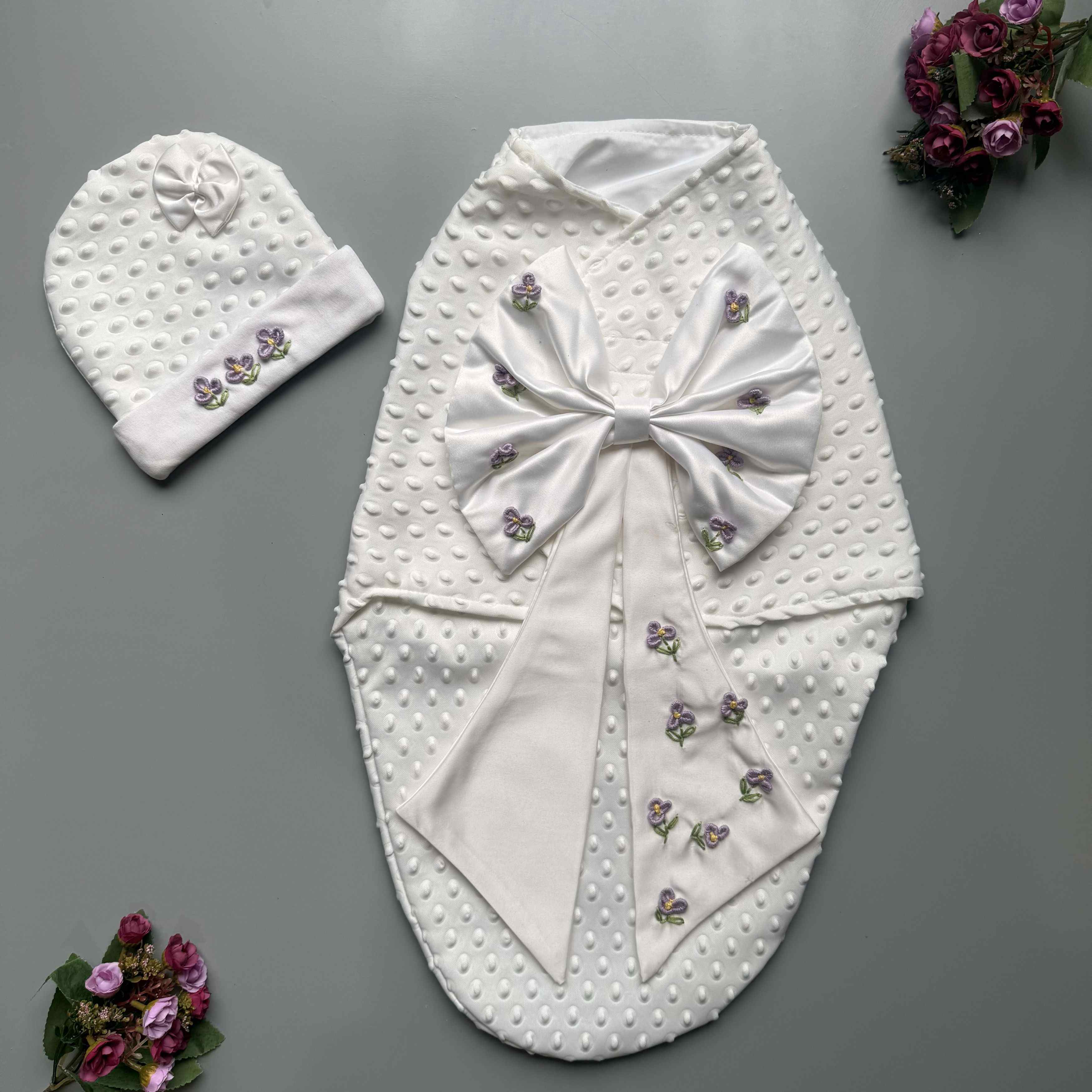 Lavender Whimsy Swaddle Set