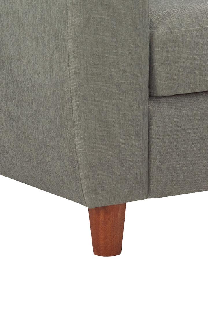 neudot Scott Sofa for Living Room |2 Persons Sofa|Premium Fabric with Cushioned Armrest | Solid Wood Frame|2 Seater in Misty Grey Color