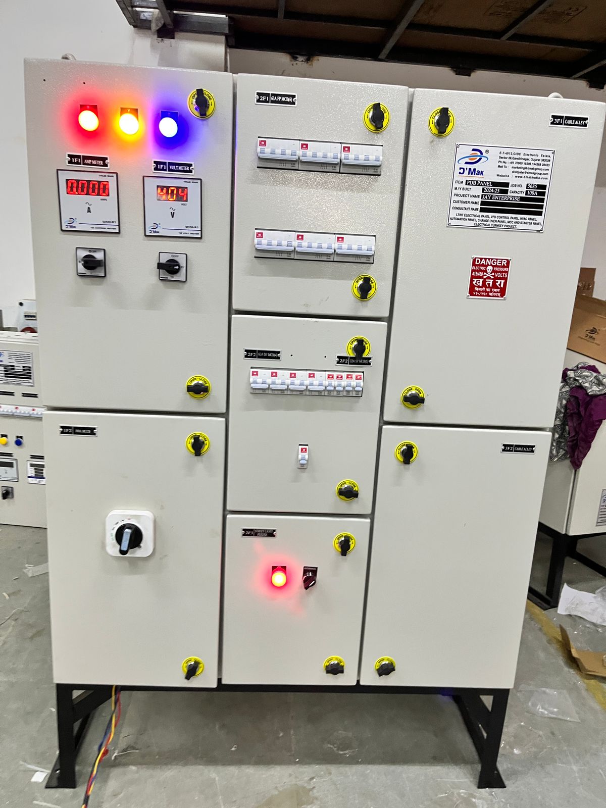 4915 (D'MAK Power Distribution Panel- D'MAK/2020-21/4915)
