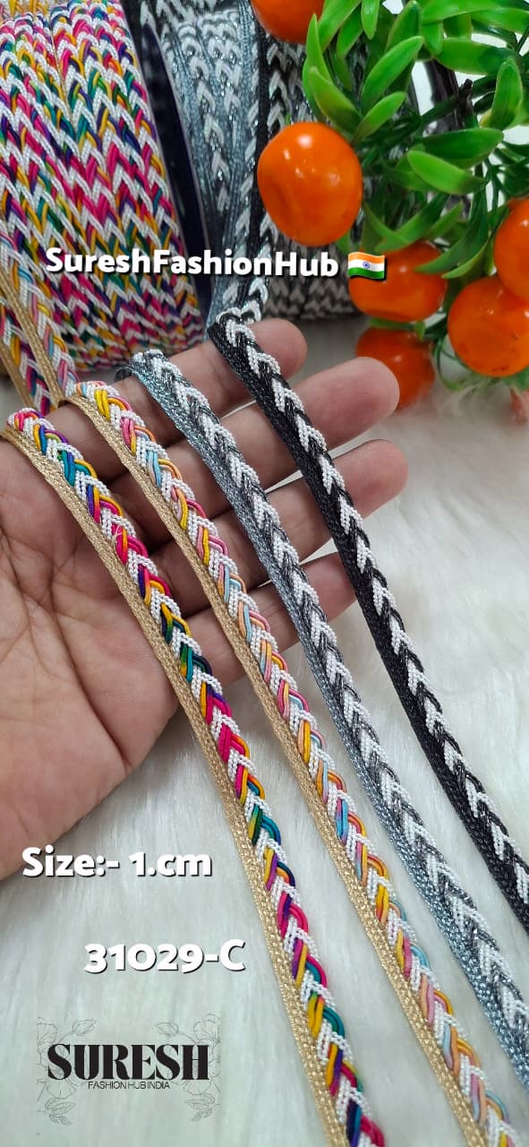 Light Multy Chotli Jalar Machine Lace – 31029-C