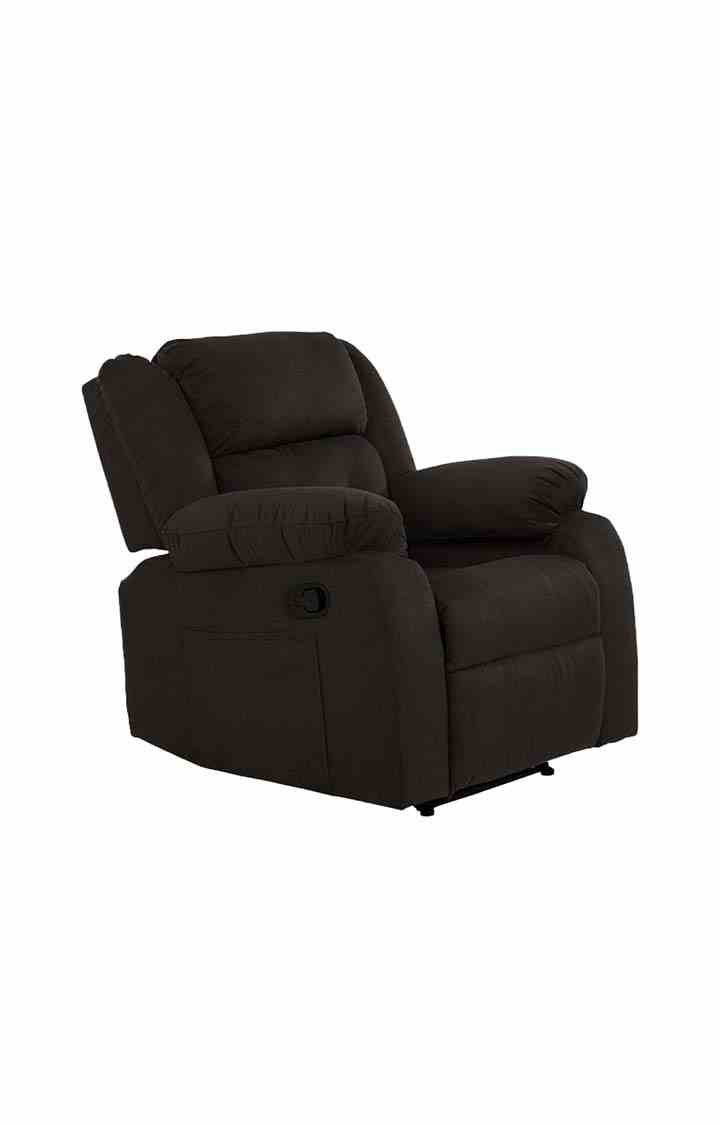 NEUDOT Ease Rocker Single Seater Fabric Recliner - Touch Brown