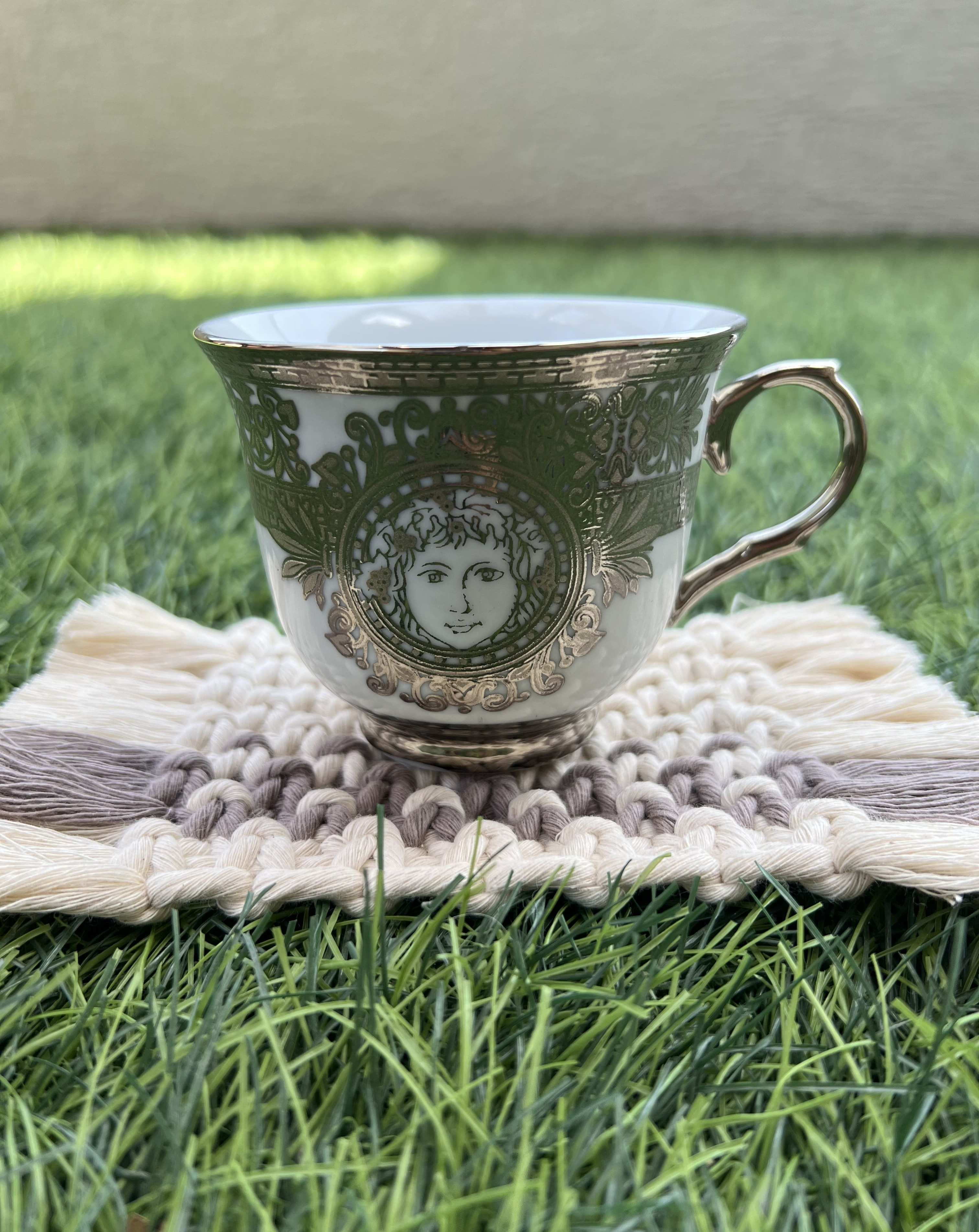 Macrame Square Coaster