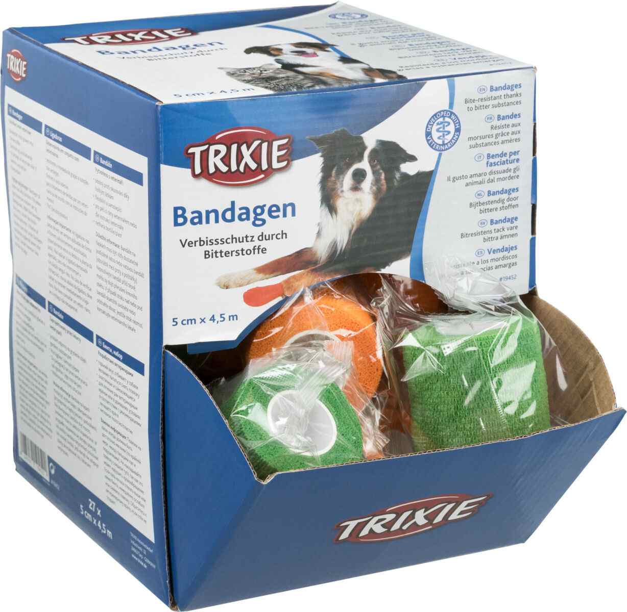 Trixie Bandages with Bitter Substance (5 cm/4.5 m, Assorted)