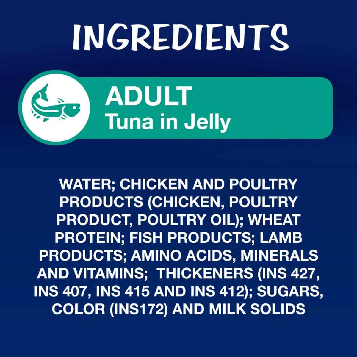 Purina Felix Tuna in Jelly Adult Wet Cat Food - 85gm