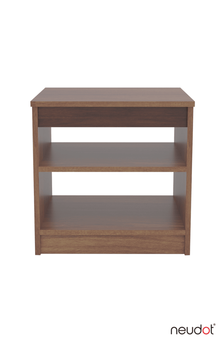 neudot Holland Bedside Table - Leon Teak (DIY)