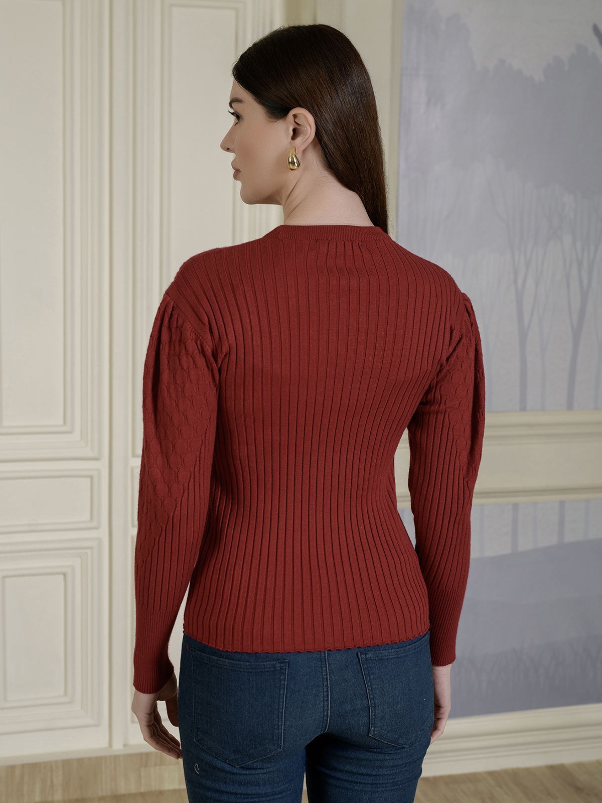 Albion LADIES WINTER TOP (WOOLEN)