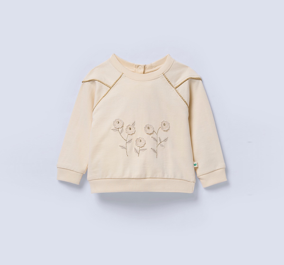 Ed-a-Mamma Infant Girls Set Off White