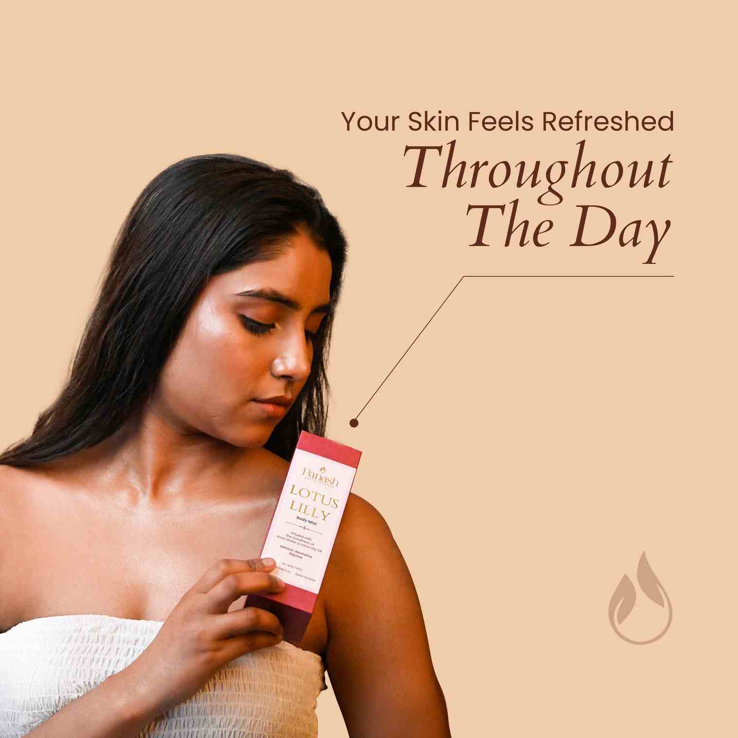 Panash | Lotus Lilly Body Mist | 100ml