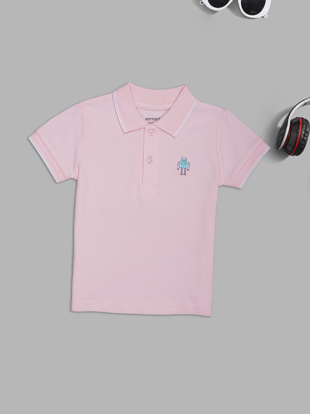 Light Pink Pastel Polo T-Shirt