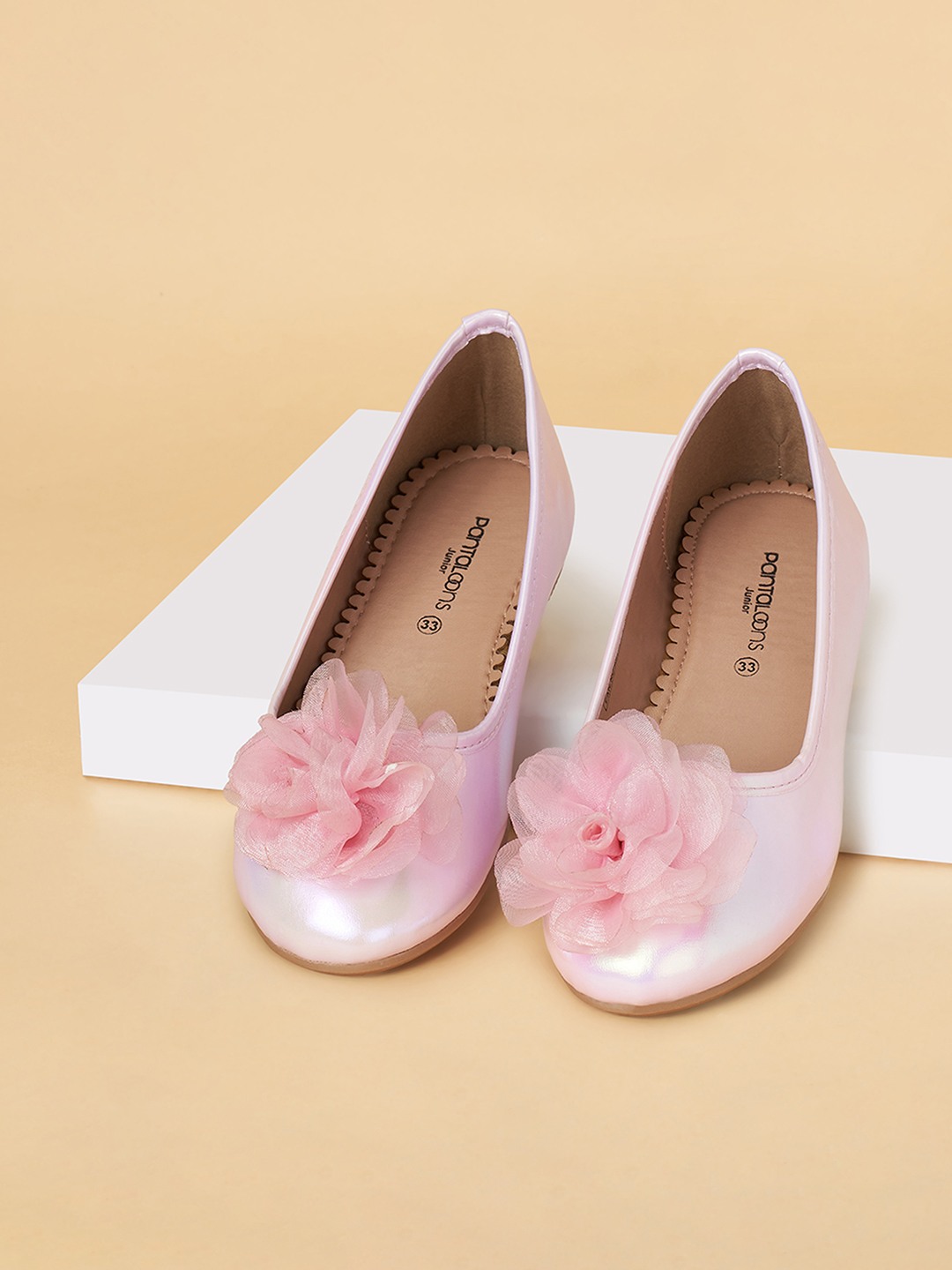 Pantaloons Junior Pink Ballerinas