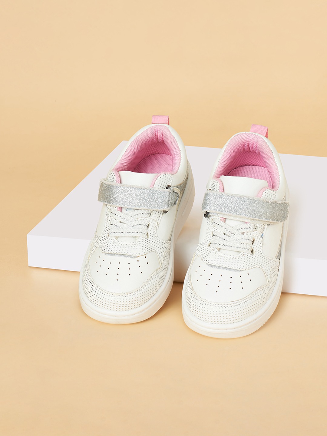 Pantaloons Junior White Shoes