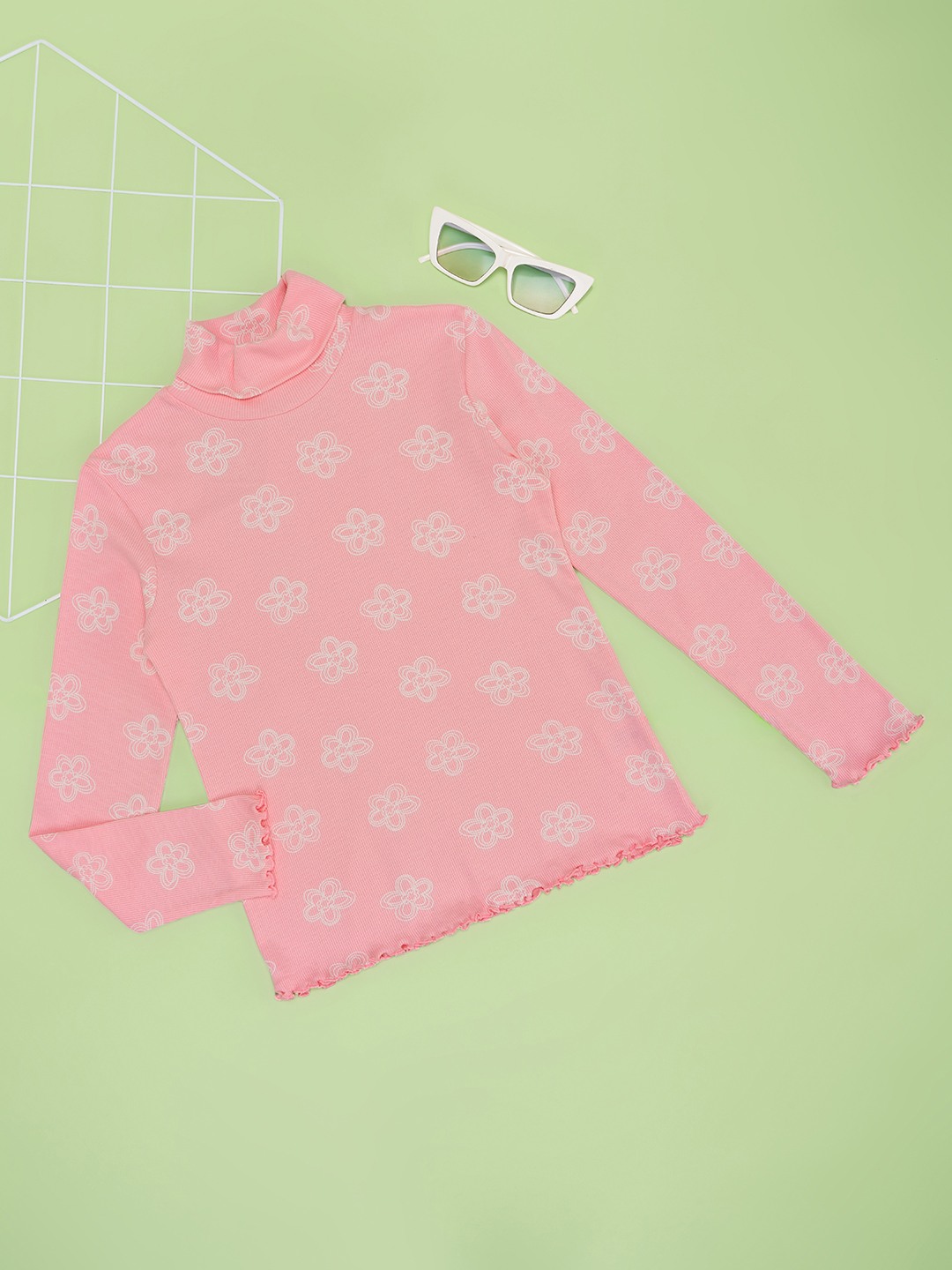 Pantaloons Junior Pink Sweatshirt