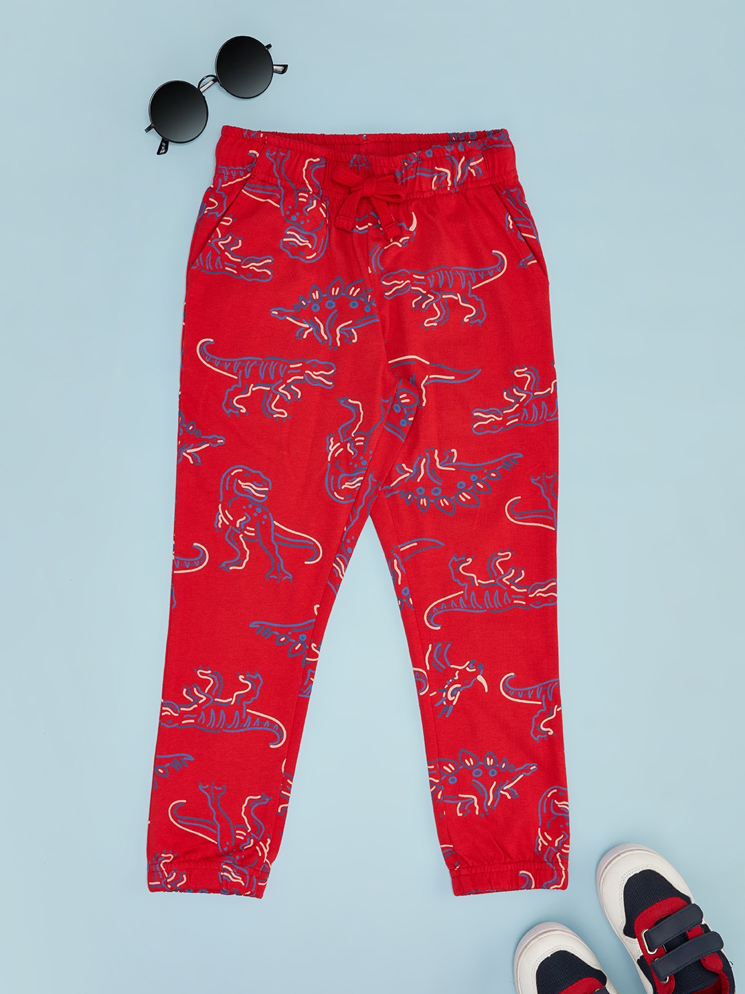 Pantaloons Junior Red Joggers