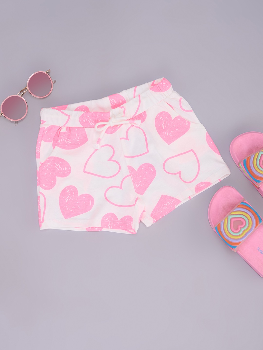 Pantaloons Junior Pink Shorts