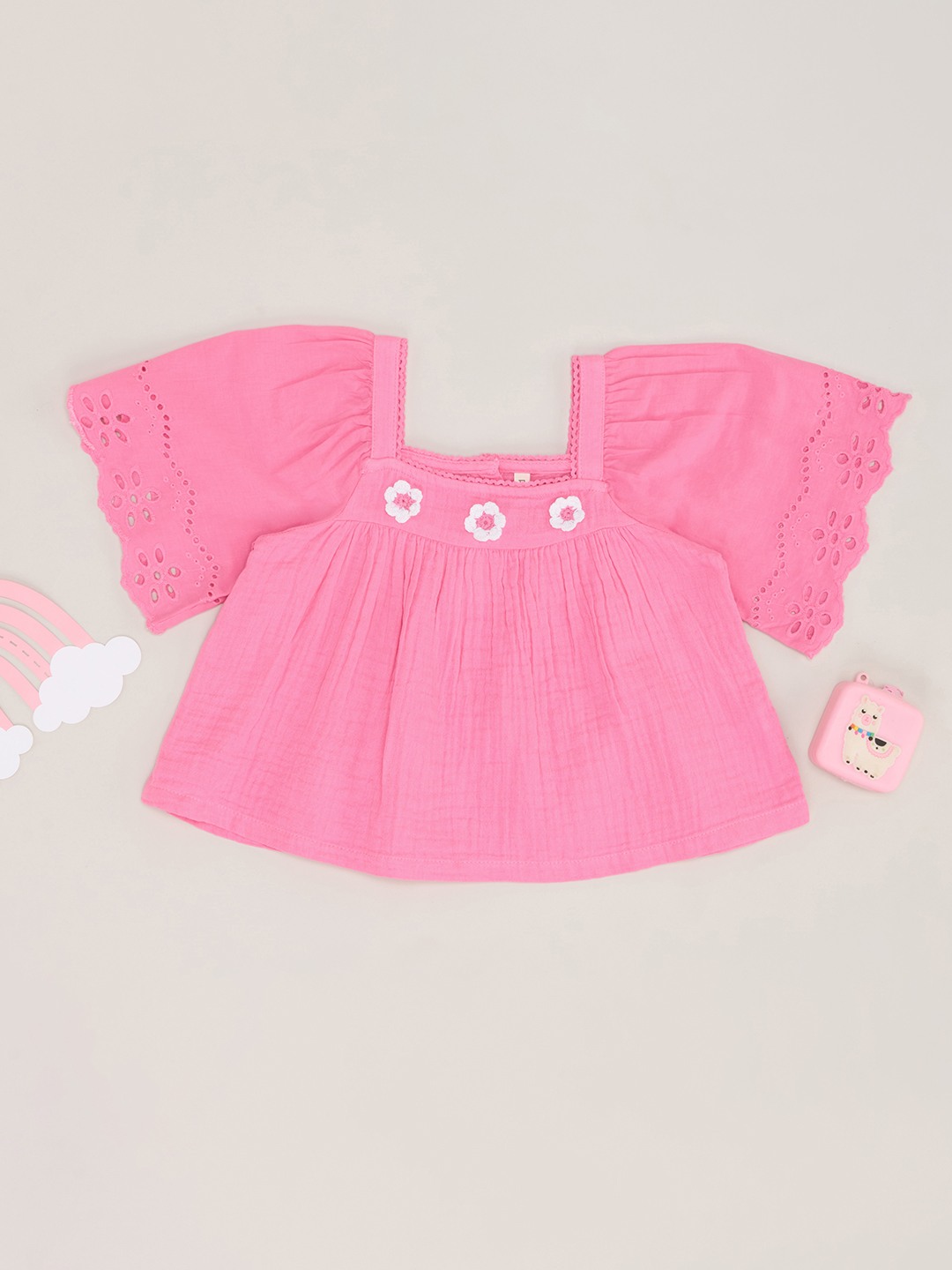 Pantaloons Junior Pink Top