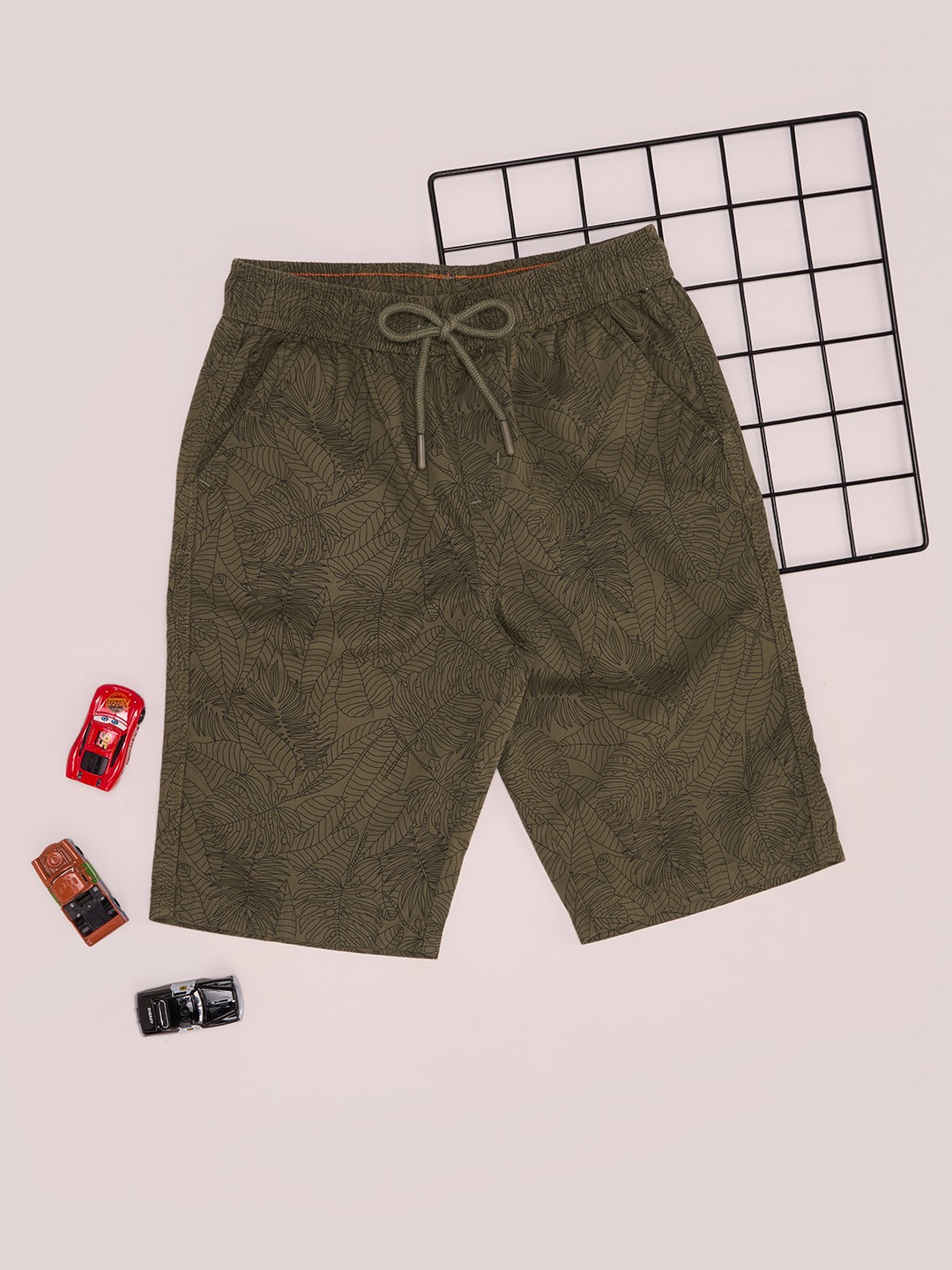 Pantaloons Junior Olive Shorts