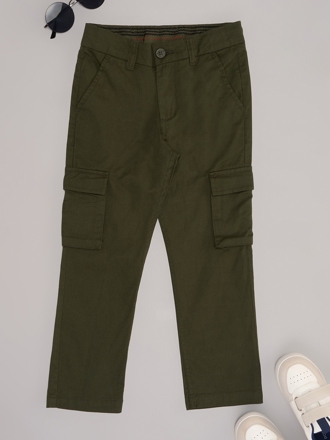 Pantaloons Junior Olive Pants