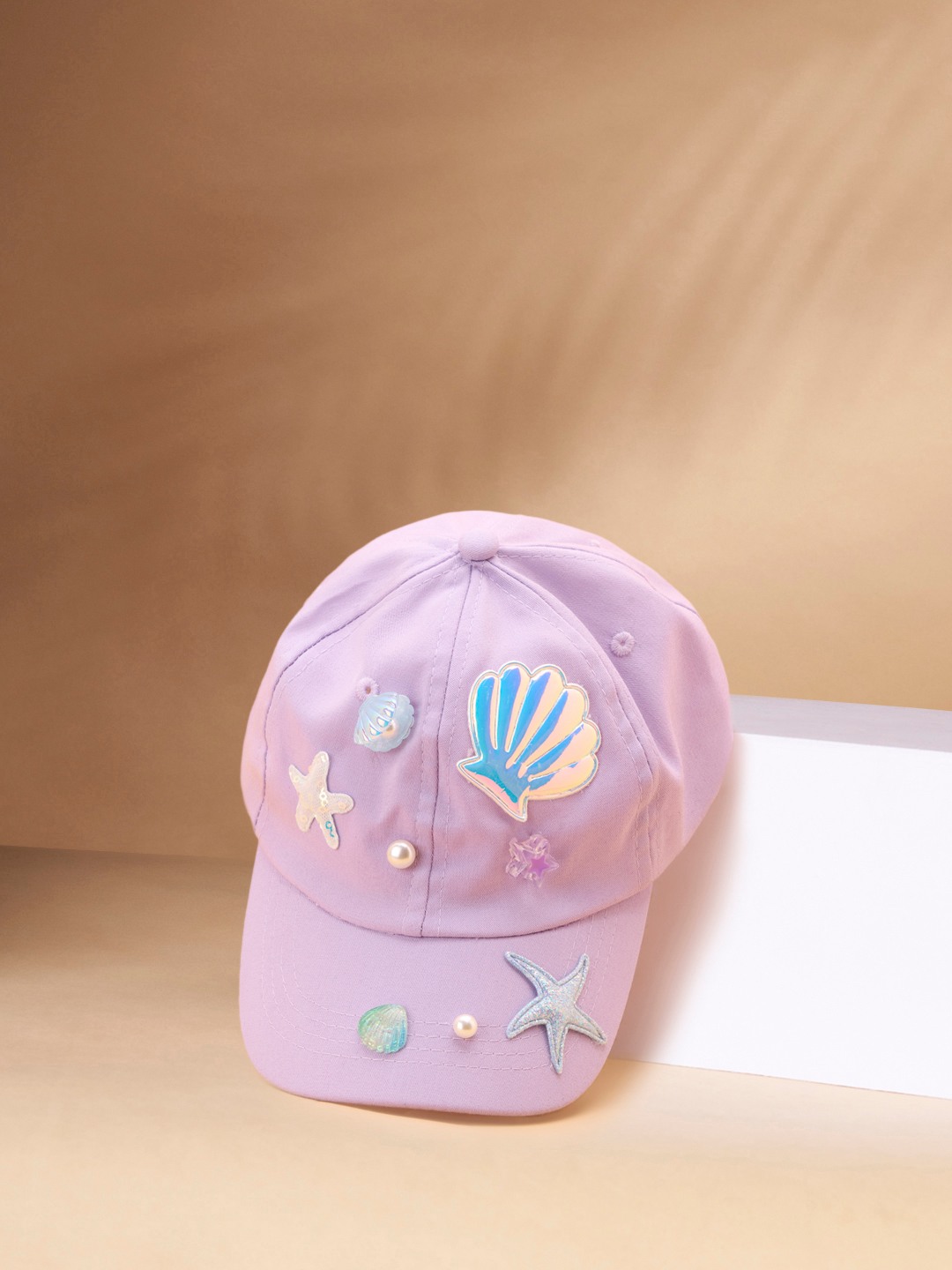 Pantaloons Junior Lilac Cap