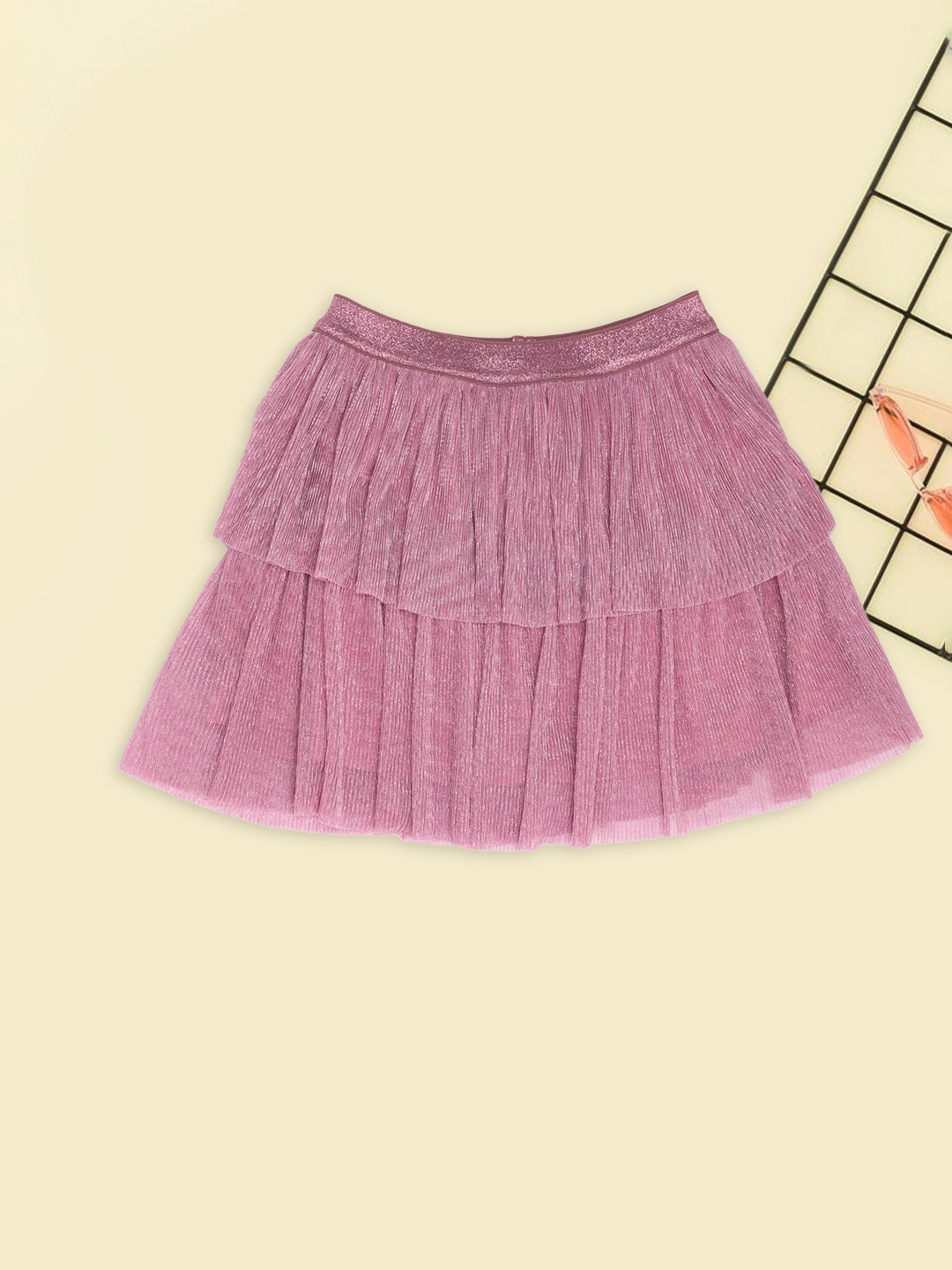 PinkPrintedSkirts