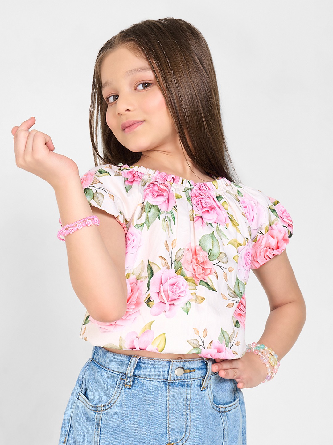 PrintedOff WhiteTops