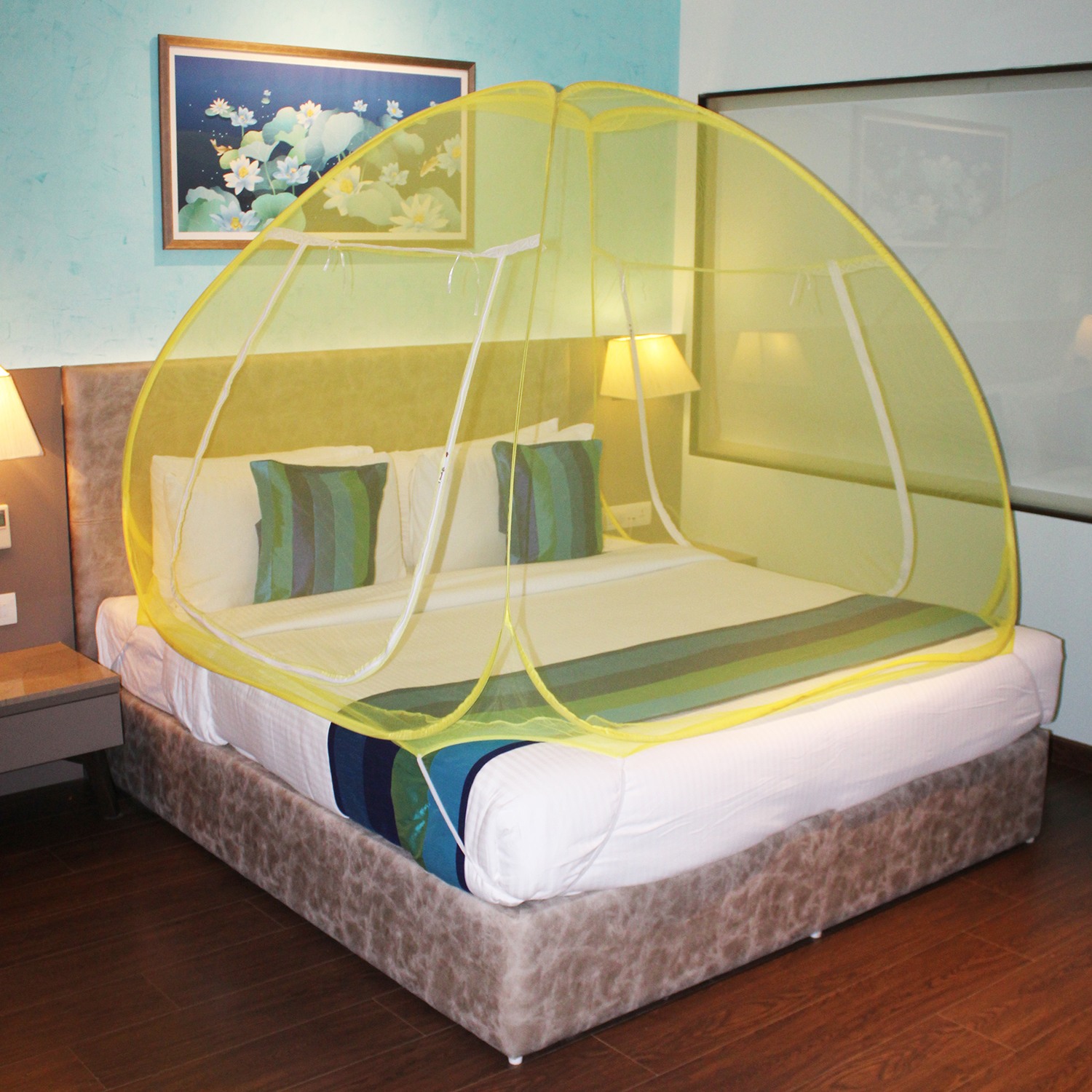 Foldable mosquito net for king size bed outlet
