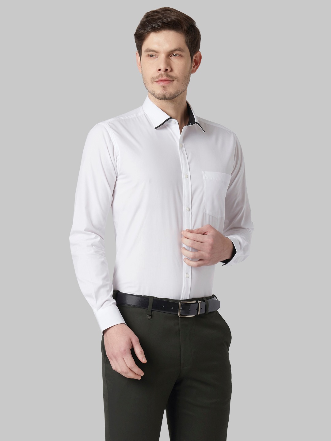 Park avenue white shirt outlet