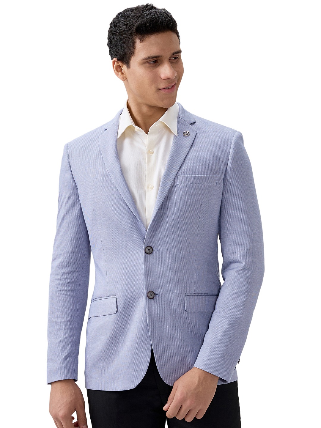 Park Avenue Medium Blue Western Jackets
