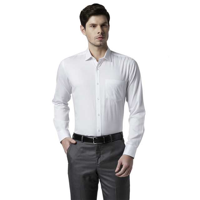 Park Avenue White Formal Shirt