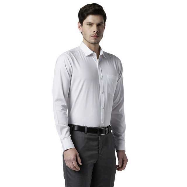 Park Avenue White Formal Shirt