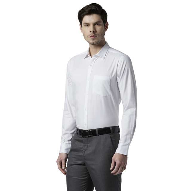 Park Avenue White Formal Shirt
