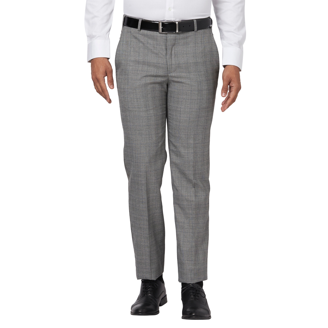 Park Avenue Casual Trousers : Buy Park Avenue Regular Fit Solid Dark Grey  Trouser Online | Nykaa Fashion