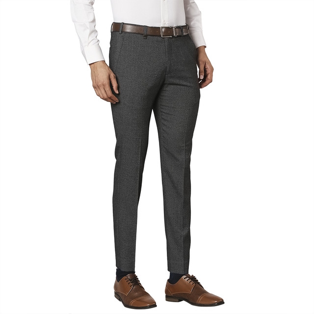 Park Avenue | Park Avenue Medium Grey Formal Trouser 1