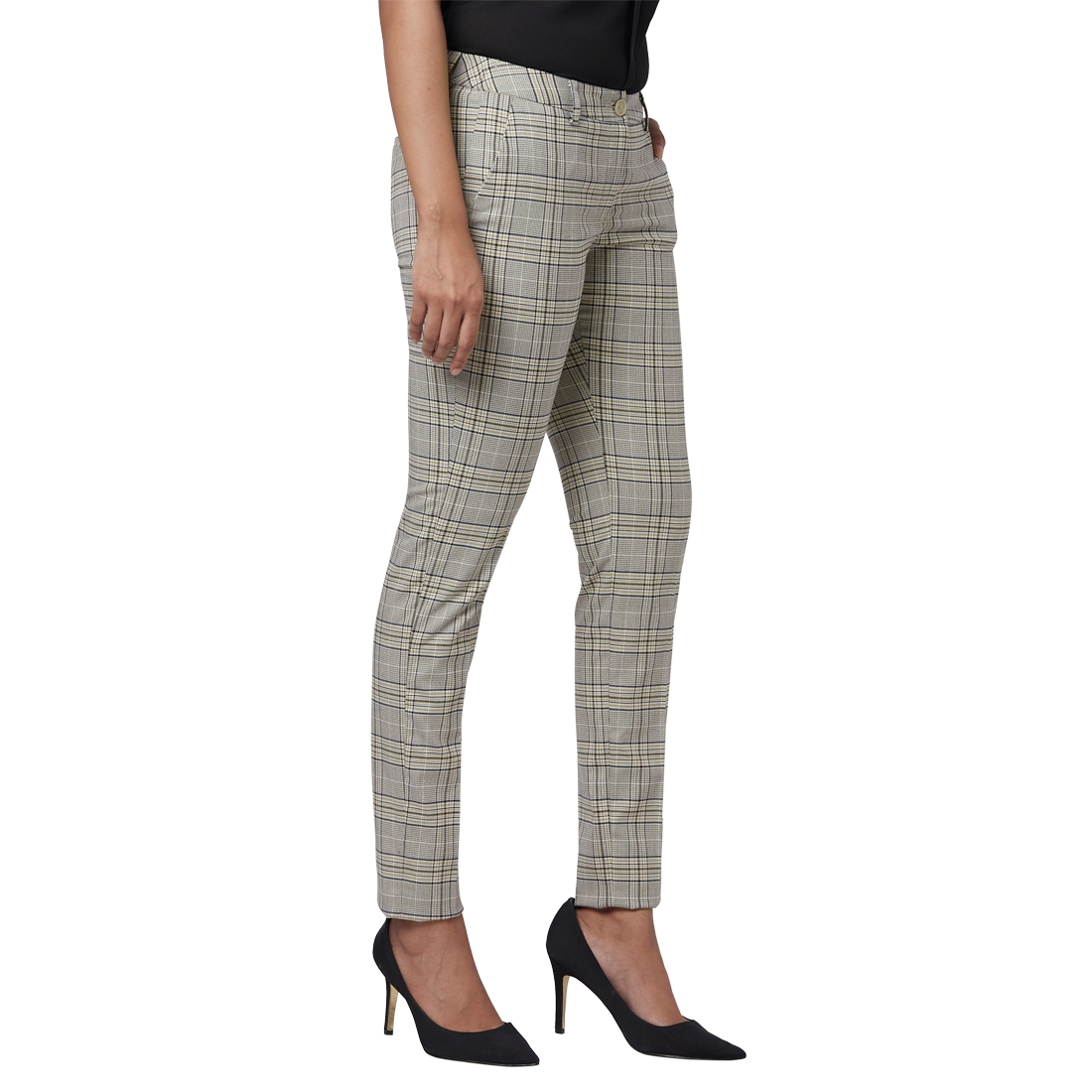 Buy Dark Grey Trousers & Pants for Women by Park Avenue Women Online |  Ajio.com