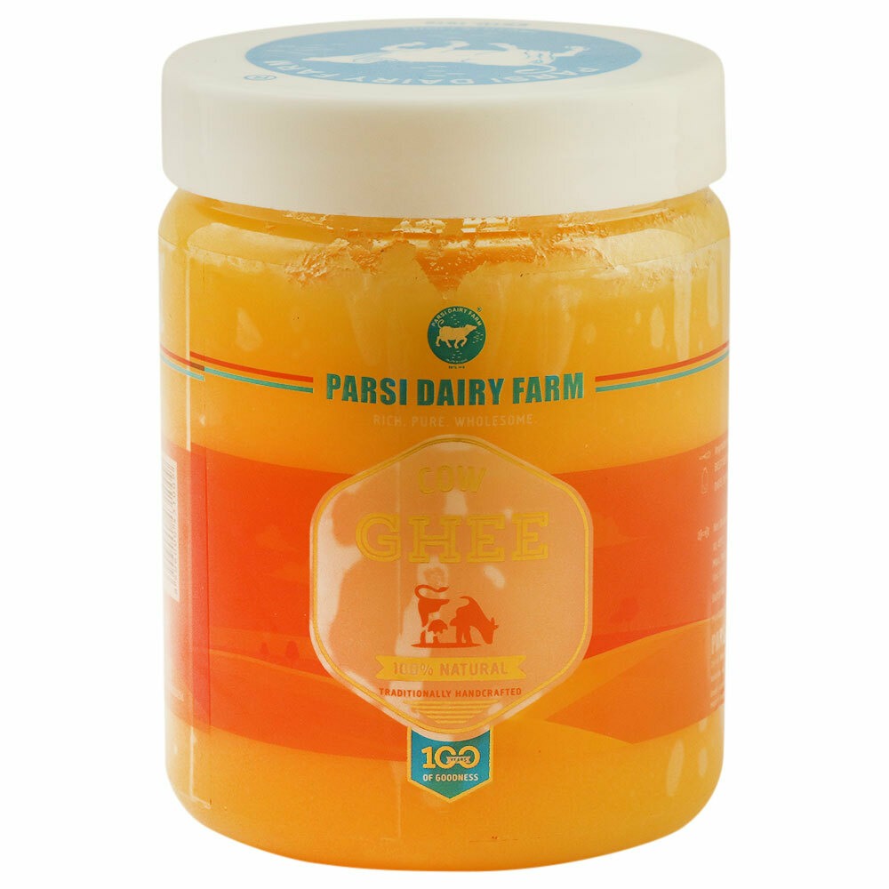 Parsi Dairy Farm Cow Ghee 500 ml (Jar)