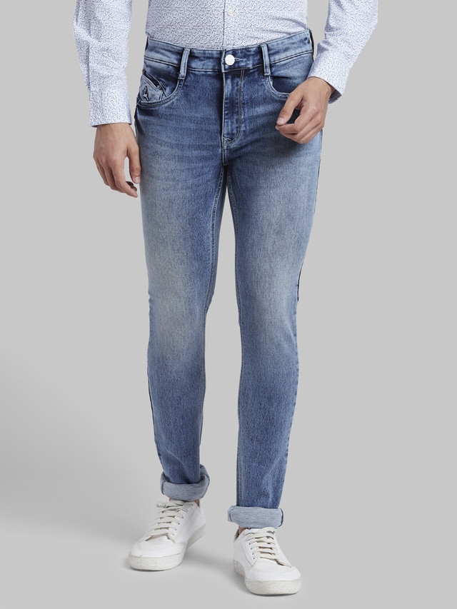 PARX | Parx Medium Blue Skinny Fit Jeans 0