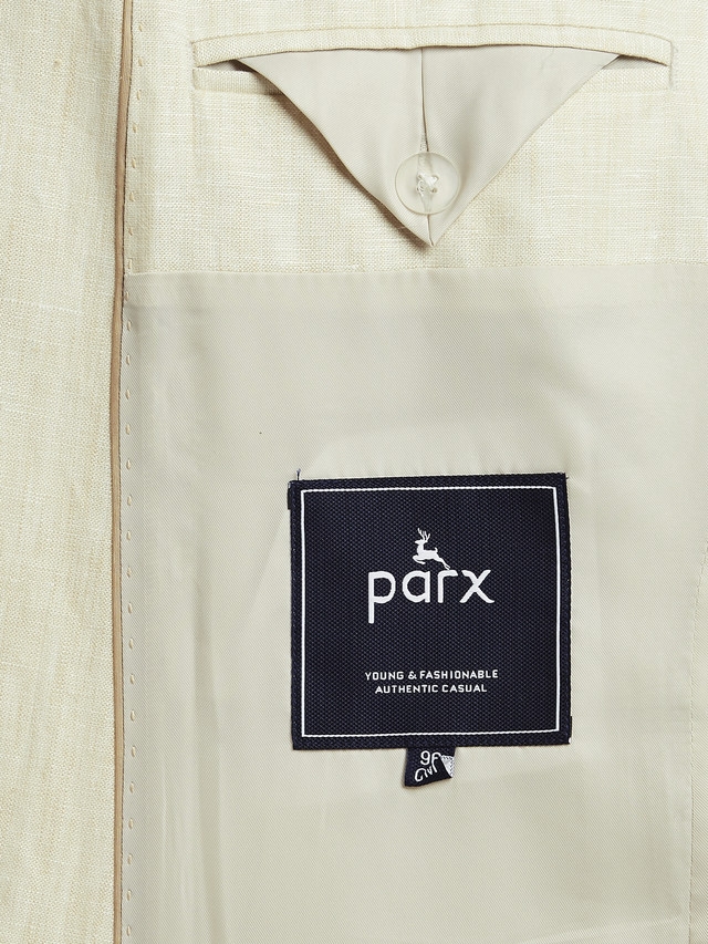 PARX | Parx Light Khaki Urban Fit Blazer 7